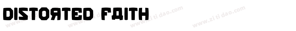 Distorted Faith字体转换